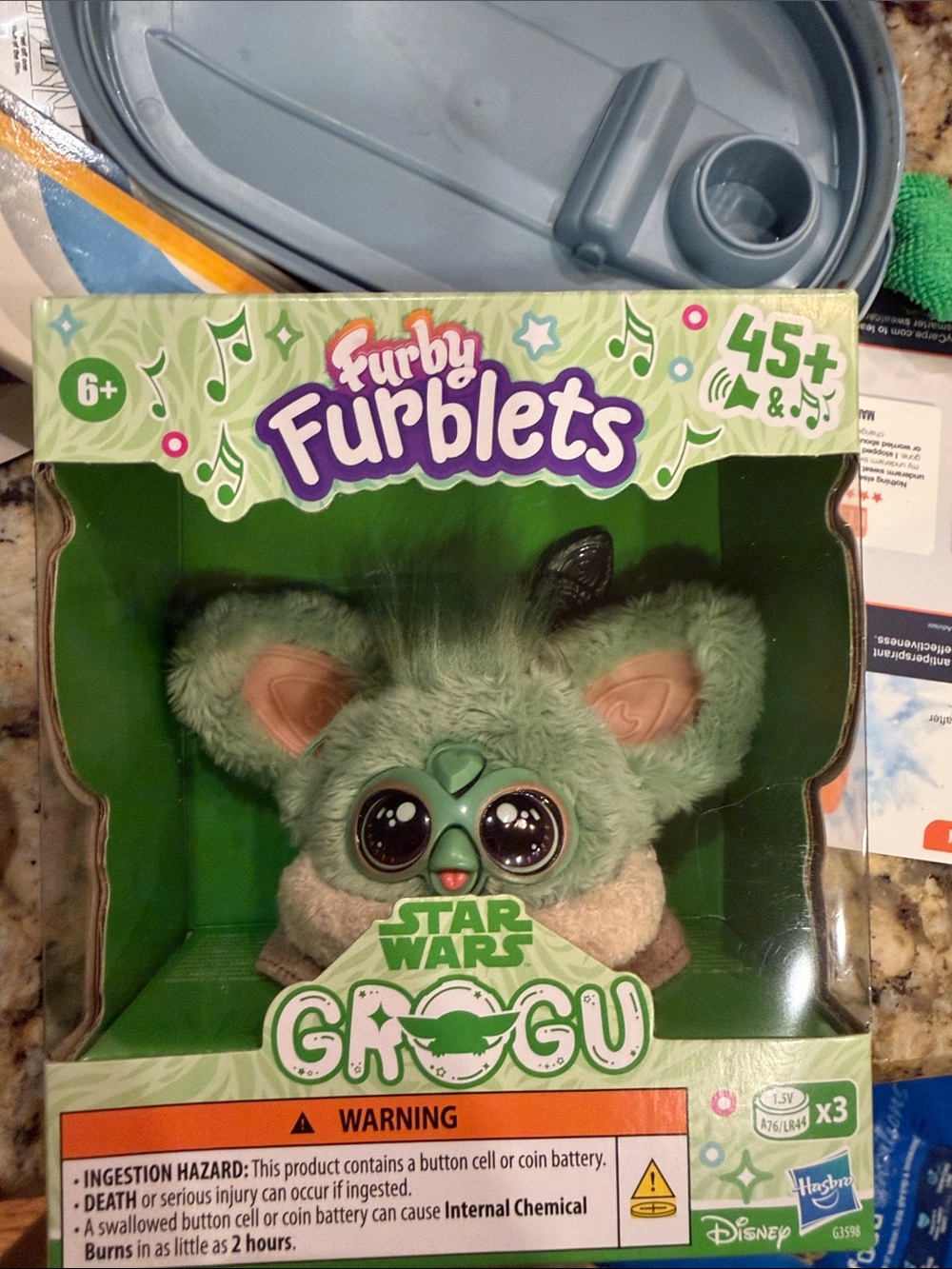 Hasbro Furby Furblets Grogu Plush - Light Green